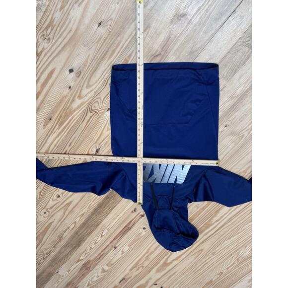 Nike Dri-Fit Pullover Hoodie Men’s Small Blue With Flaw - Picture 3 of 6